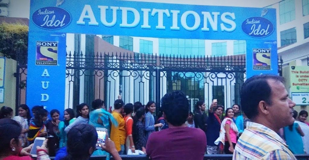 indian idol audition