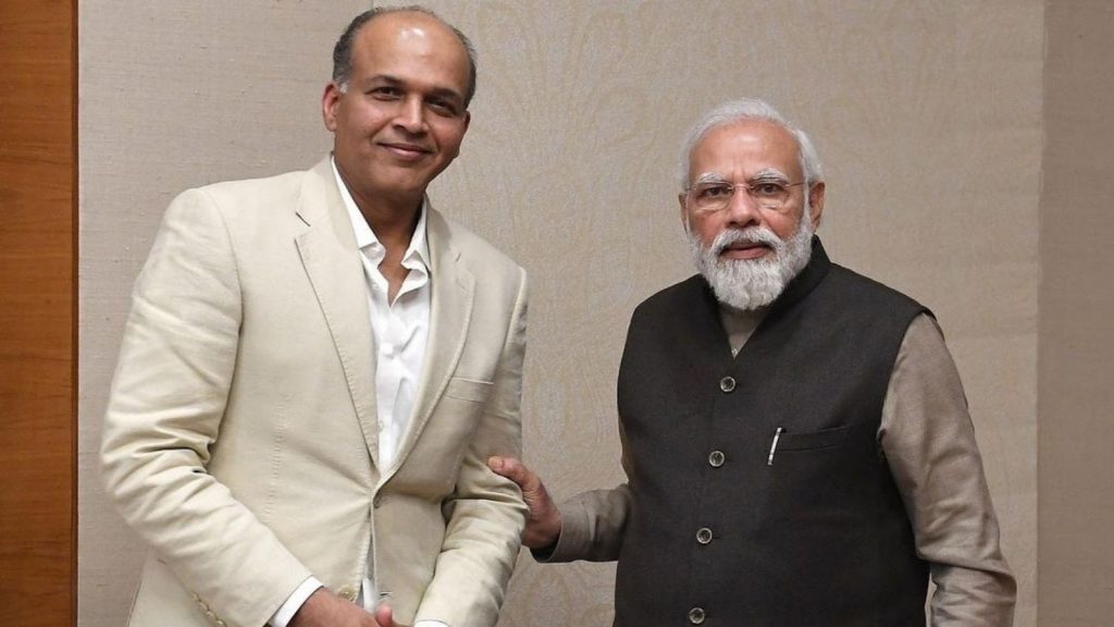 Ashutosh Gowariker and Prime Minister Narendra Modi