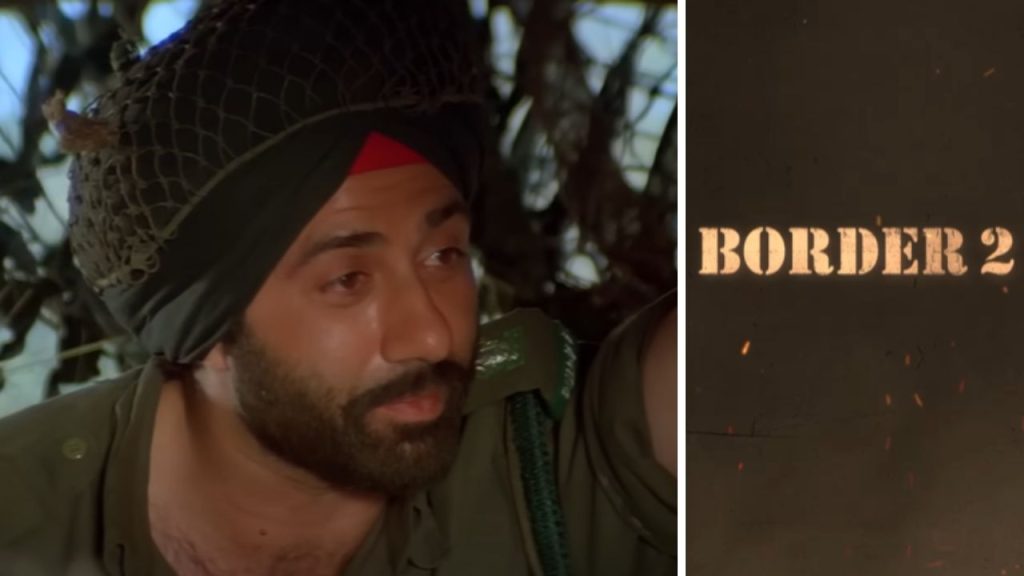 Sunny Deol Returns to 'Border' Franchise with 'Border 2' Bollywood's Biggest War Film Announced